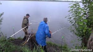 РЫБАЛКА С НОЧЕВКОЙ НА ДОНКИ крокодил! КАРПЫ ГНУТ СПИННИНГИ! РЫБАЛКА 2023