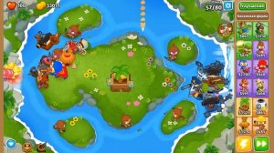 ОДНА АРМИЯ ХОРОШО, А ДВЕ ЛУЧШЕ ▶ Bloons TD 6 «28» Прохождение | Блунс ТД 6 | Совместная игра