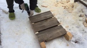 Санки своими руками