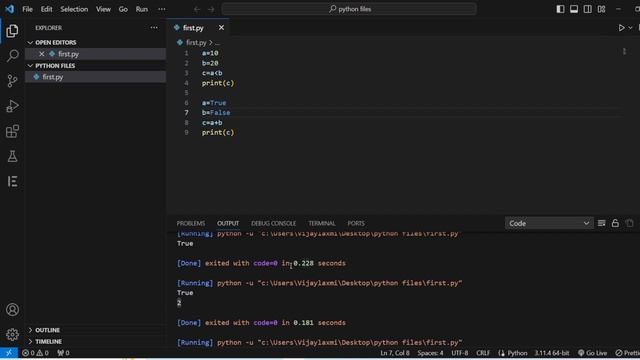 Python Data Types Explained: Bool and Str Datatype