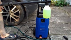 МИНИ МОЙКА ВЫСОКОГО ДАВЛЕНИЯ Nilfisk C120.7-6. ТЕСТИРУЕМ МОЙ ПОДАРОК СЫНУ.