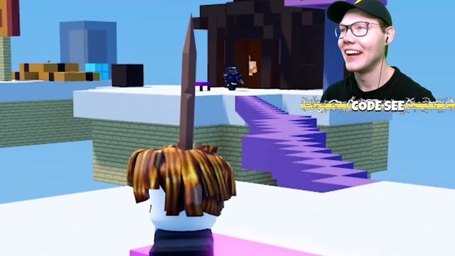 Reacting to ROBLOX Bedwars Funny Moments (MEMES) смотреть онлайн