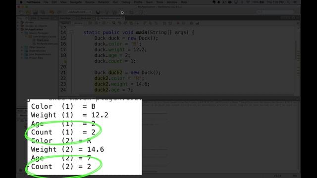 The Amazing Java Class Methods and Variables - 024