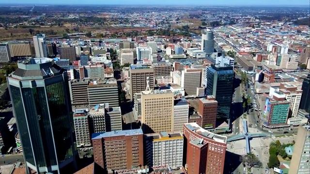 ZIMBABWE HARARE | HD AERIAL VIEW смотреть онлайн