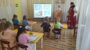 Открытое занятие «Волшебные русские сказки».