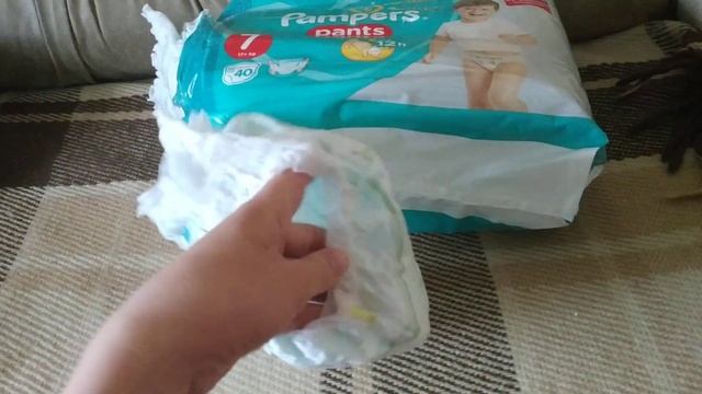 Обзор Подгузники-трусики Pampers Pants Размер 7 из Rozetka смотреть онлайн