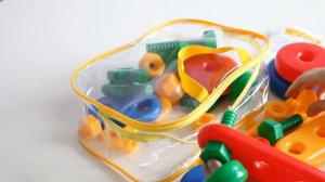 Конструктор пластиковый "Машина Формула-2", 36 деталей, ТМ "Класата"