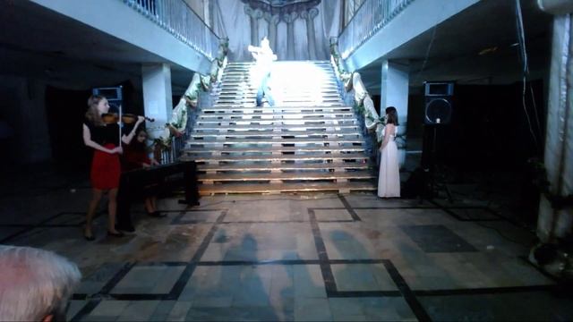 9 апреля. Шоу на ступеньках 2016. "Танго". Лапина Наталья. смотреть онлайн