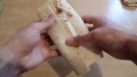 Вкусное блюдо из лаваша