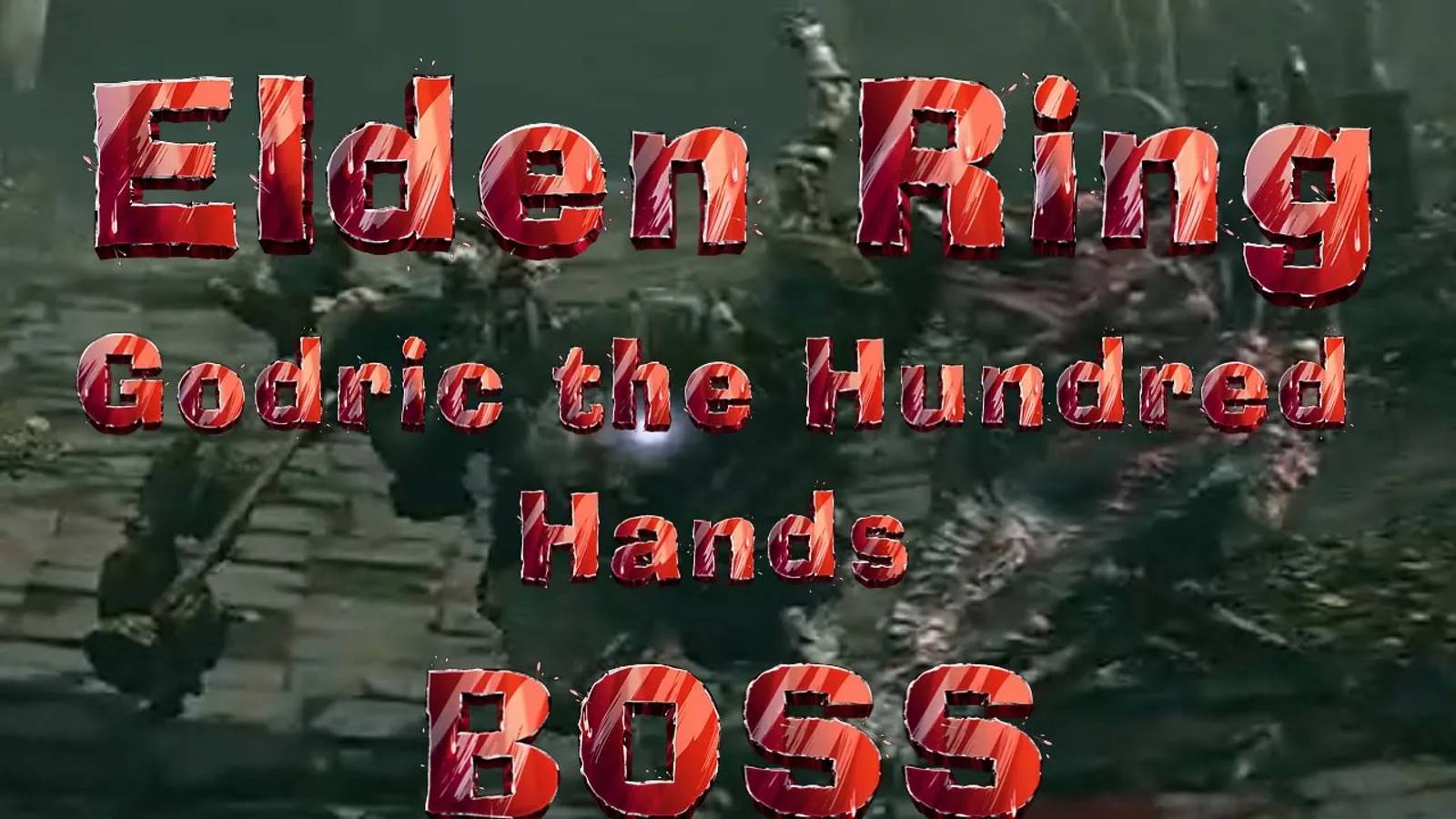 Elden RinG босс Годрик Сторукий