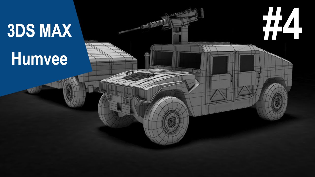 3ds max  Humvee - #4