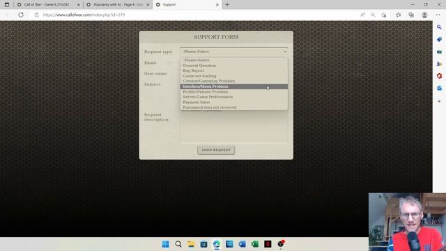 Call of War | FAQ How do I report a player?