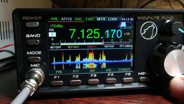 DDC/DUC SDR-трансивер WOLF-LITE смотреть онлайн