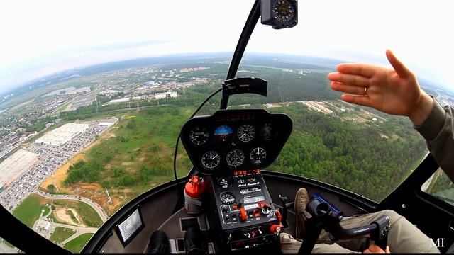 Полёт на Robinson R44. смотреть онлайн