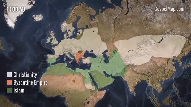 Распространение христианства по планете