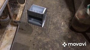 Бункерная кормушка для кроликов!