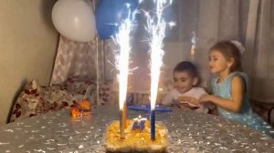 Свечи фонтаны для торта на День рождения ТС 1030