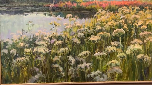 «Летний вечер» Картина художника Татьяны Черных #живопись #арт смотреть онлайн