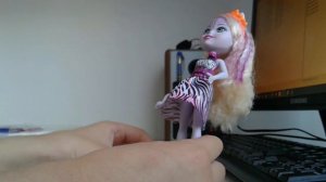 распаковка enchantimals зебры