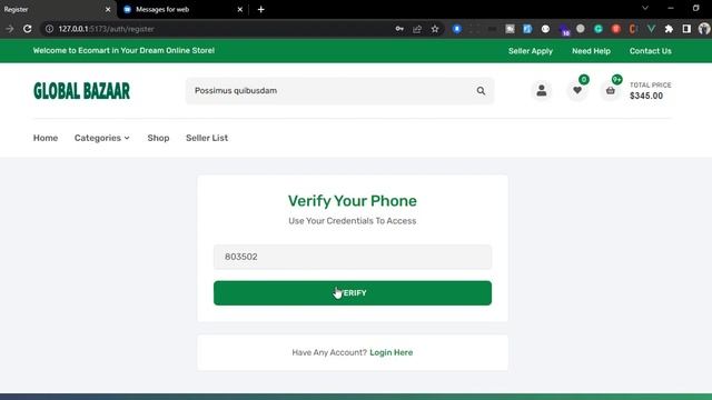 Customer Phone Verification (SMS/Voice Call) with Laravel 9x & Vue3 смотреть онлайн