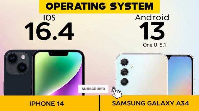 iPhone 14 VS Samsung Galaxy A34 - Full Comparison ⚡Which one is Best смотреть онлайн