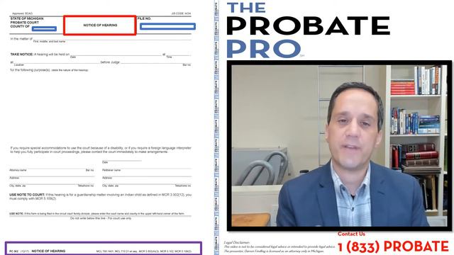Notice of Hearing #theprobatepro #probate #court #hearing #probateattorney #ProbateCourt смотреть онлайн
