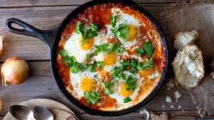 Быстрый завтрак .Глазунья.