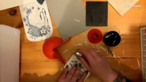 Artgecko Sketch X ESSDEE X Megan Dobbyn: Spring into Lino printing