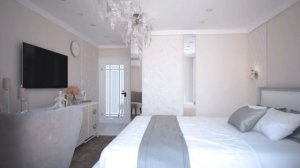 Дизайн-проект квартиры. Интерьер в современном стиле с нотками арт-деко