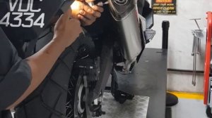 Honda X ADV Akrapovic Installation & DB Killer Removed