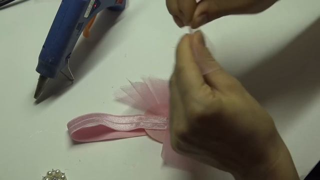 МК повязочка из Фатина. Легко и просто!!! смотреть онлайн