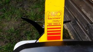 AL-KO MH 350-4 rotavator new wheels and ridger attachment