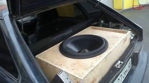 Obsidian audio 18 + Kicx 1.900, саб на разогреве.