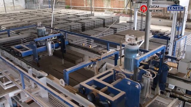 Вибропресс для стенового блока|QGM ZN1200S автоматическое вибропрессование