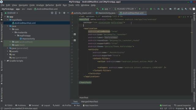 Covertir tu pagina web en una aplicación para android (Android Studio) смотреть онлайн