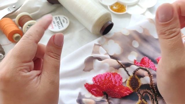ВЫШИВКА БИСЕРОМ. Какие выбрать нитки для своей вышивки? смотреть онлайн