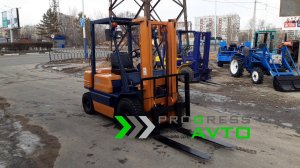 Японский вилочный погрузчик 2 тонны KOMATSU FG20 со смещением вил, каретка, кара, вилочник,