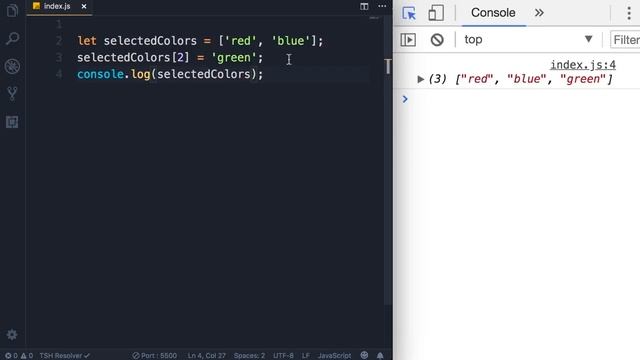 Arrays in Java Script/ Массивы в Java Script смотреть онлайн