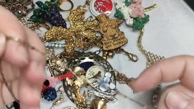 89. Распаковка винтажного лома. Восстановленные украшения!