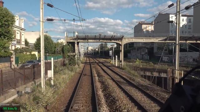 4K Ermont-Eaubonne - Paris Saint-Lazare en Z50000 смотреть онлайн