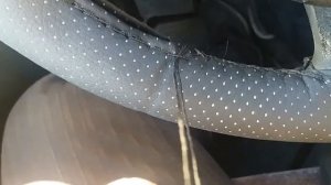 обшиваем руль Лада Гранта (lada granta)