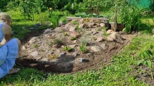 Альпийская горка своими руками, часть 2.