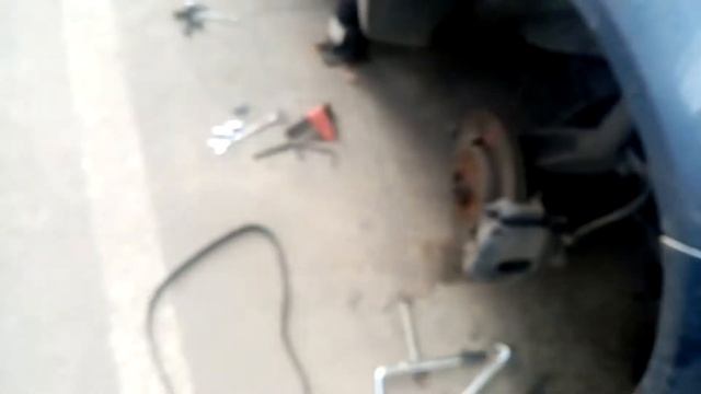 замена ремня в обход компрессора кондиционера рено K9K смотреть онлайн