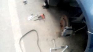 замена ремня в обход компрессора кондиционера рено K9K