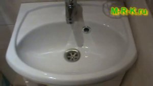 Установка раковины в ванной, на кухне.