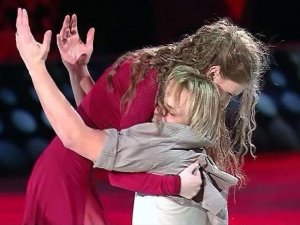 Тринадцатый этап. Лиза Арзамасова, Максим Ставиский. Лед и пламень. Фрагмент выпуска от 12.12.2010