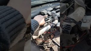 Снятие печки mmc делика булка 4