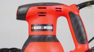 Машинка шлифовальная орбитальная эксцентриковая BLACK & DECKER KA198