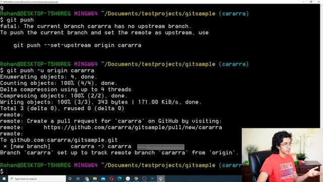 USING GIT THE RIGHT WAY! (PT. 2) - Branches, merging, pull requests смотреть онлайн