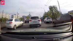 Проезд на красный на пешеходном переходе